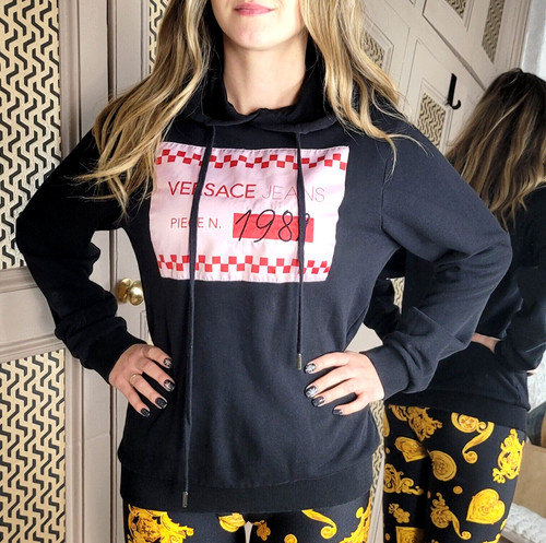 Felpa con cappuccio - , versace
