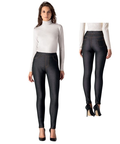 Leggings donna caldo - leggings, jersey