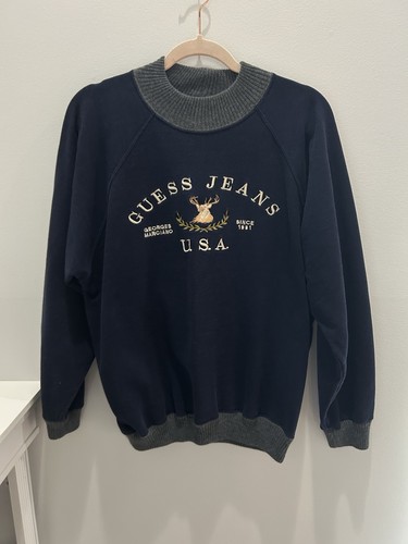 Felpa vintage guess jeans - jeans, anni