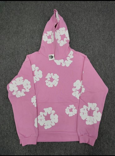Felpa con cappuccio rosa - , denim