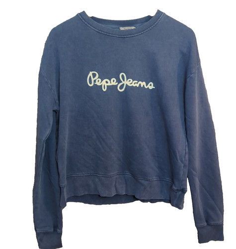 Pepe jeans felpa - jeans, lana