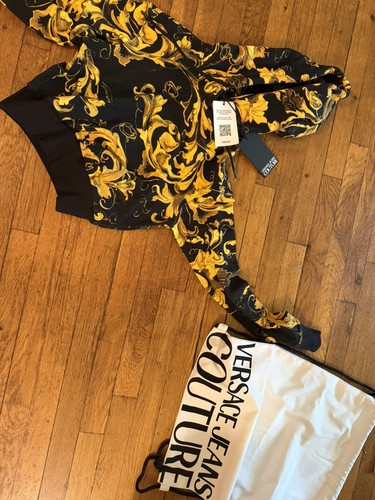 Versace jeans couture cropped - versace,