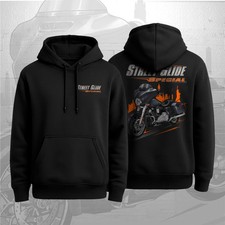 Felpa con cappuccio moto