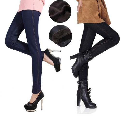 Leggings denim jeggings - denim,